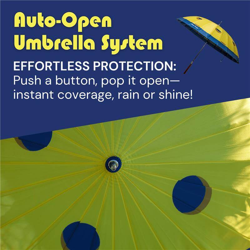 pickleball umbrella automatic open pickleball equipment for outdoor pickleball