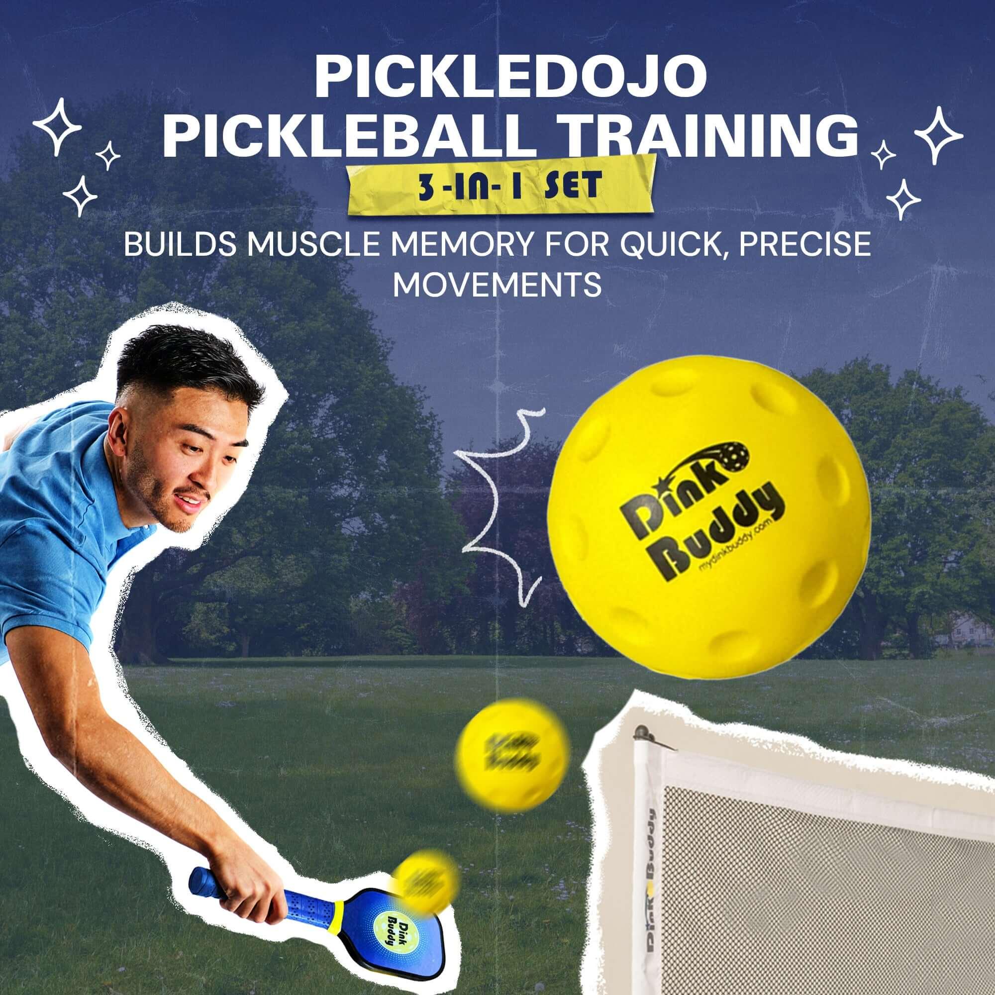 3-in-1 PickleDojo™ Pickleball Training Set