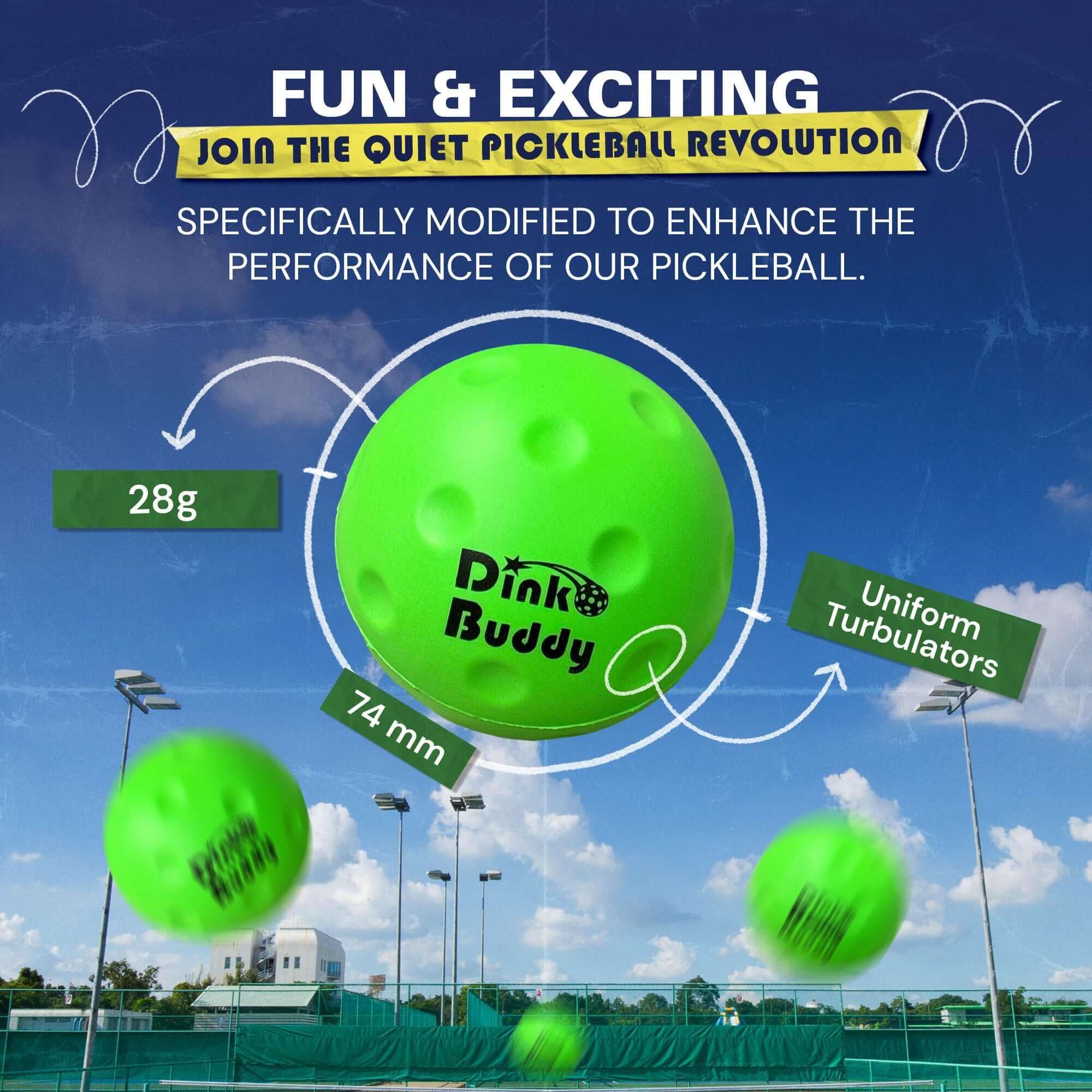 pickle balls training set green pickleball equipment for pickleball set