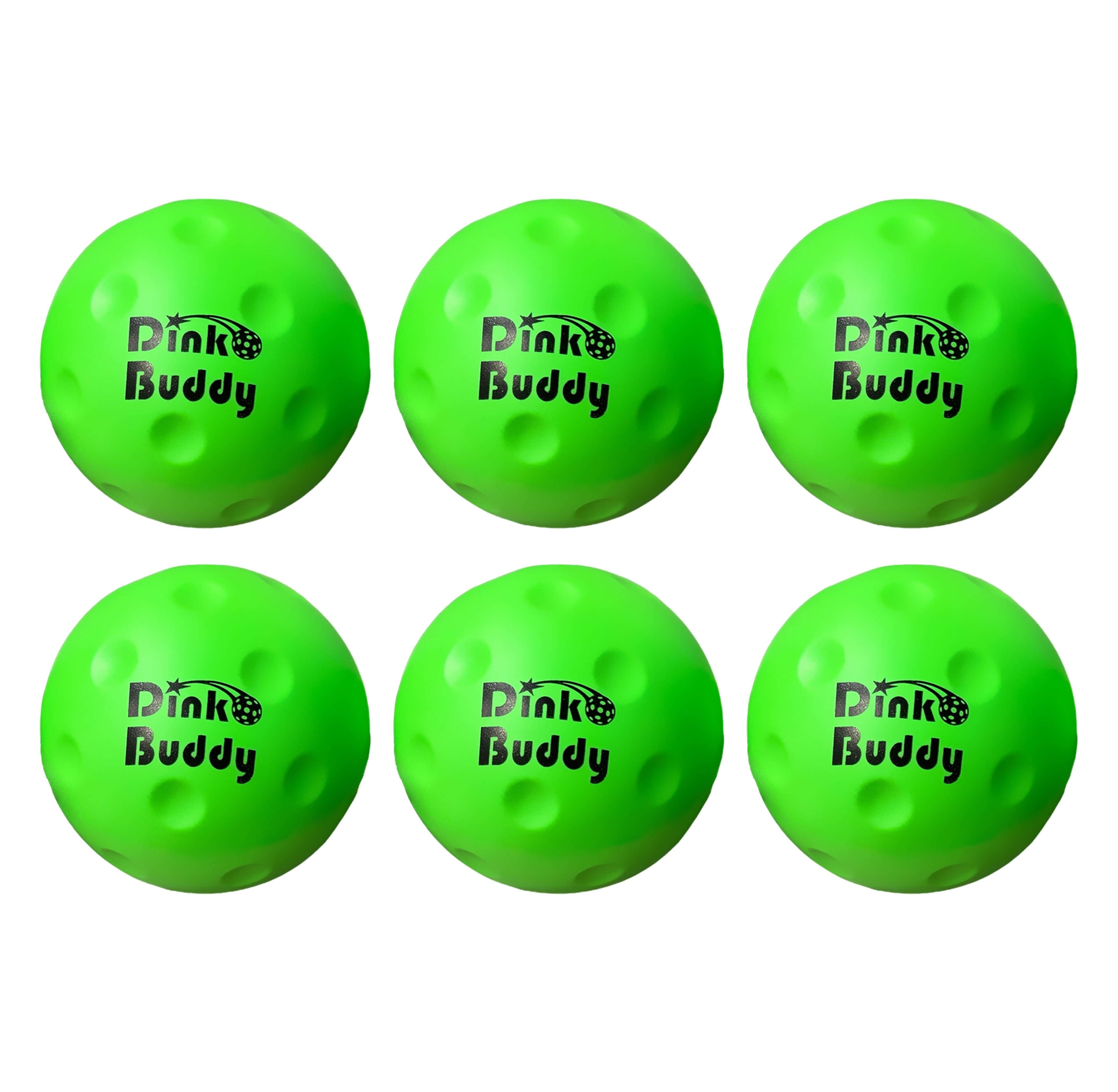 pickleball balls green pack pickle balls for pickleball equipment and drills