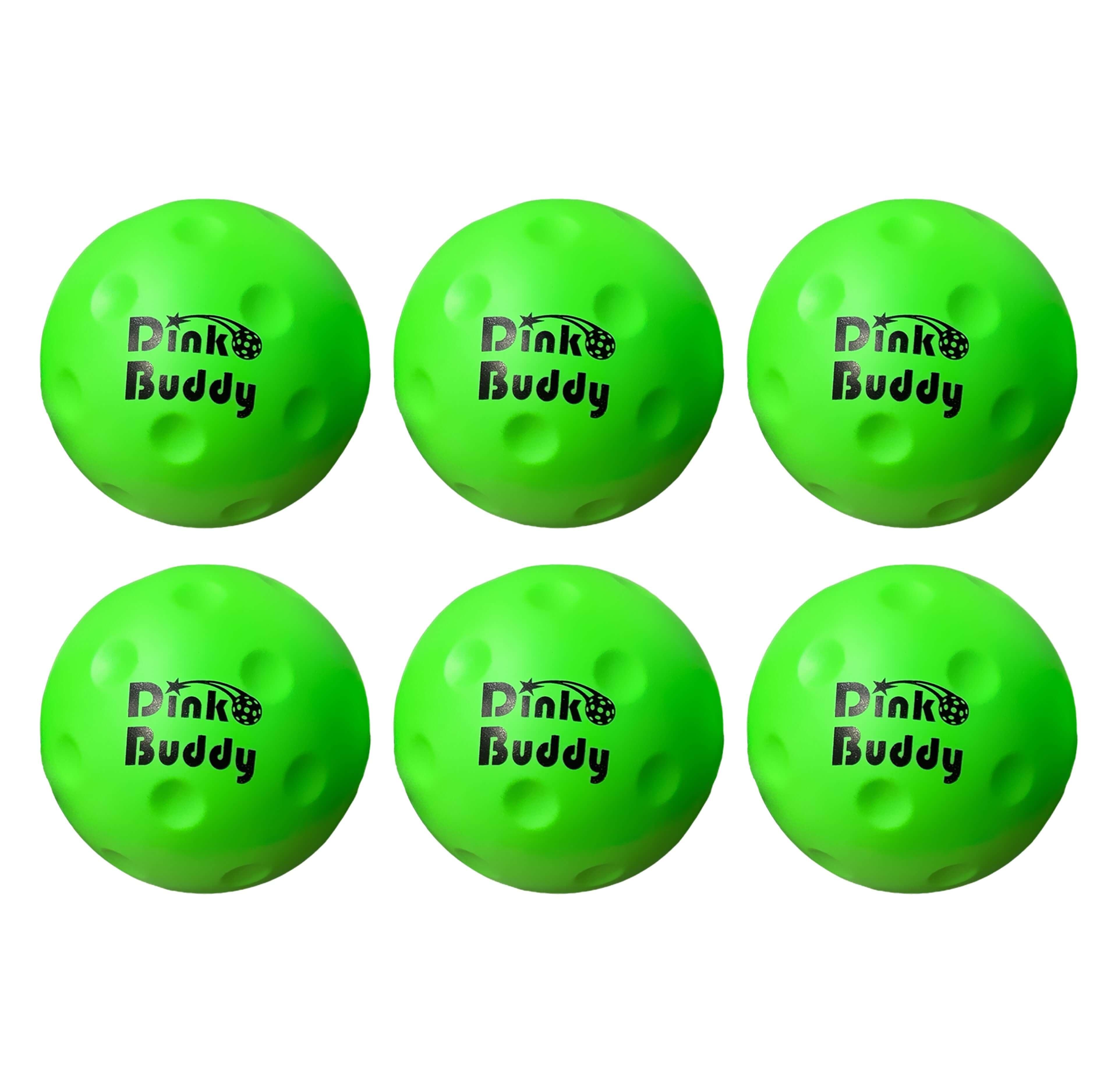 pickleball balls green pack pickle balls for pickleball equipment and drills