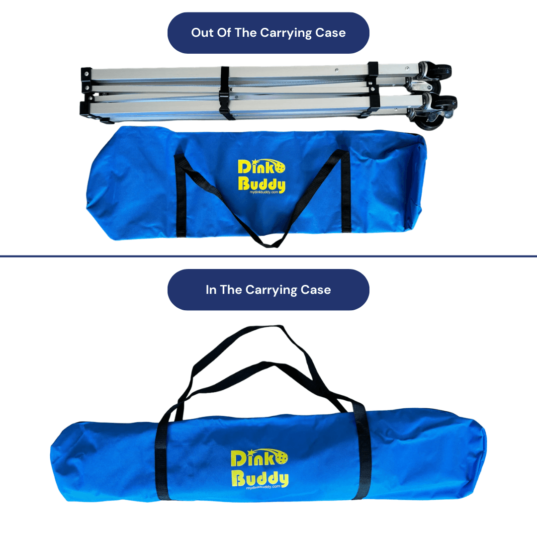 pickleball ball hopper portable pickleball equipment for easy storage and travel