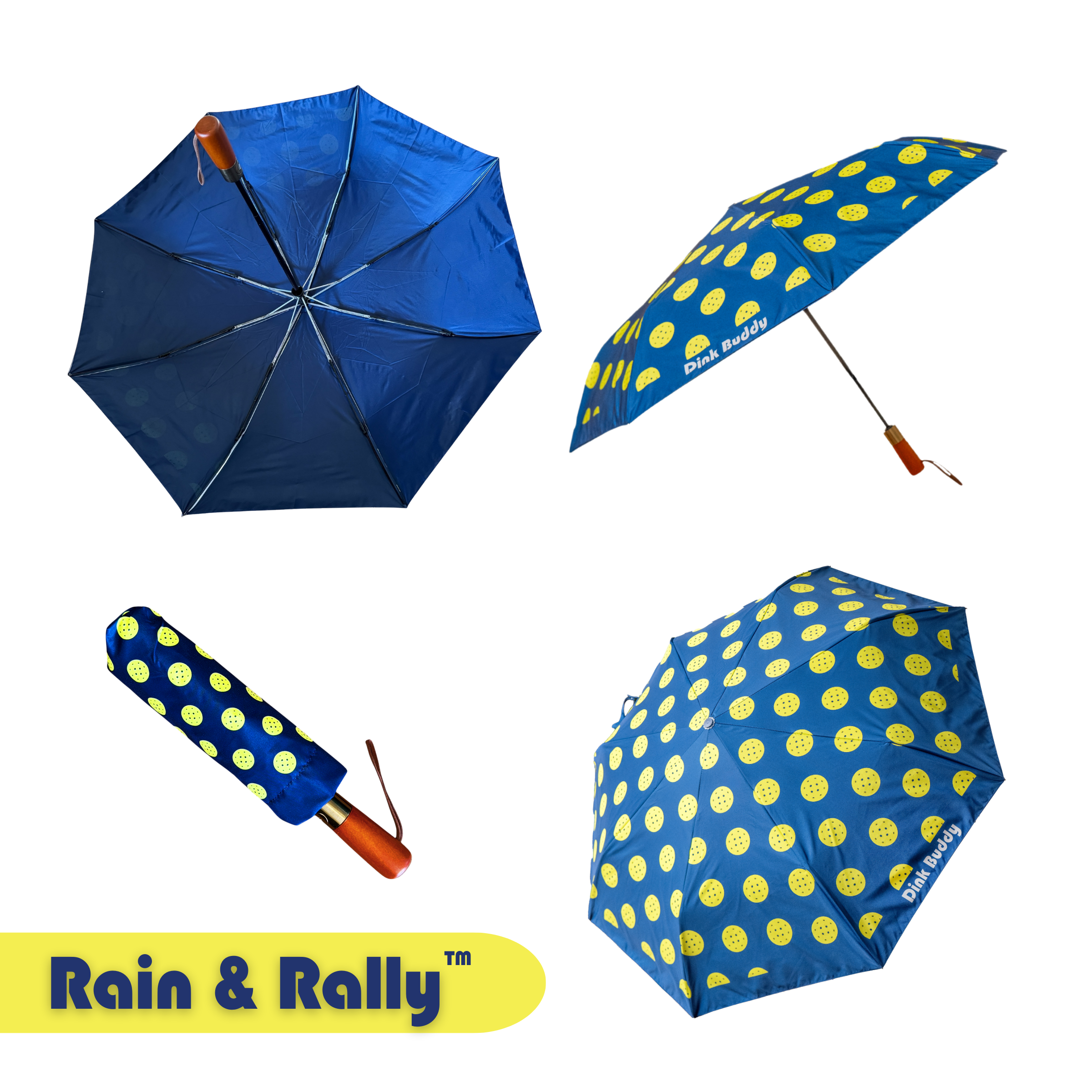 PickleBrella – Rain & Rally 105 cm Umbrella