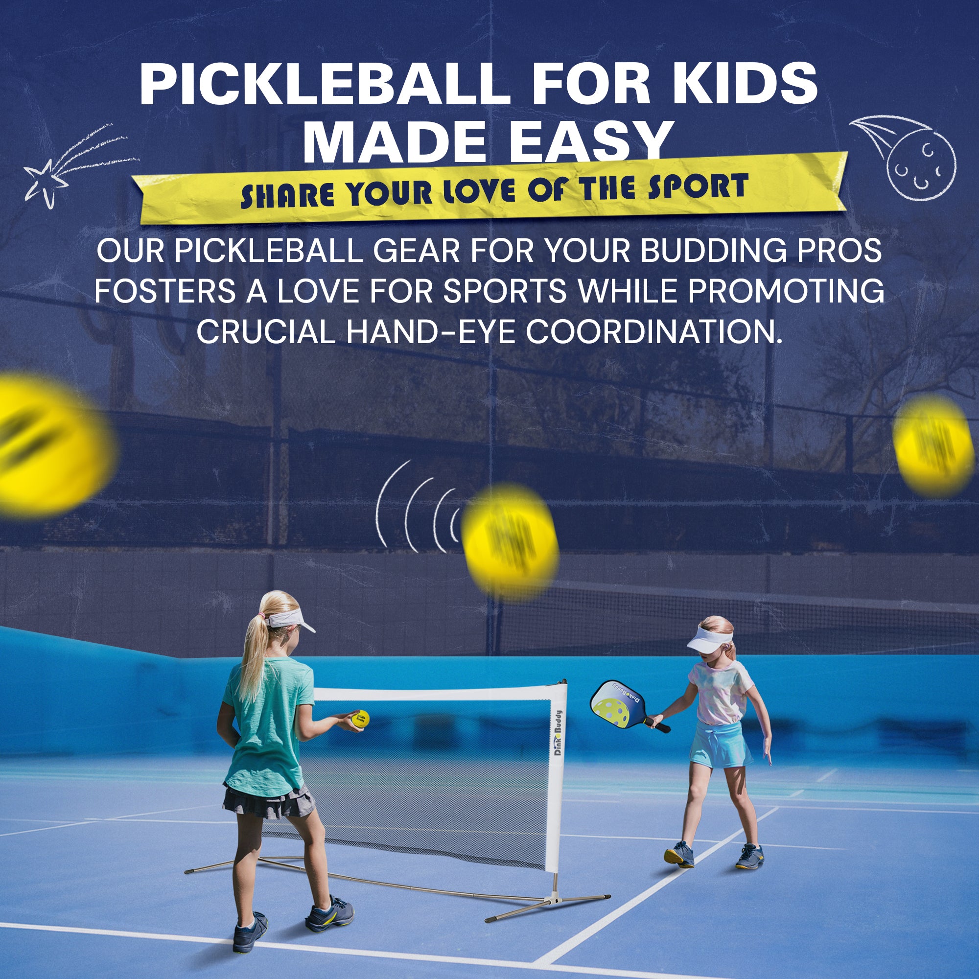 Budding Pro Pickleball Paddle (Children's)