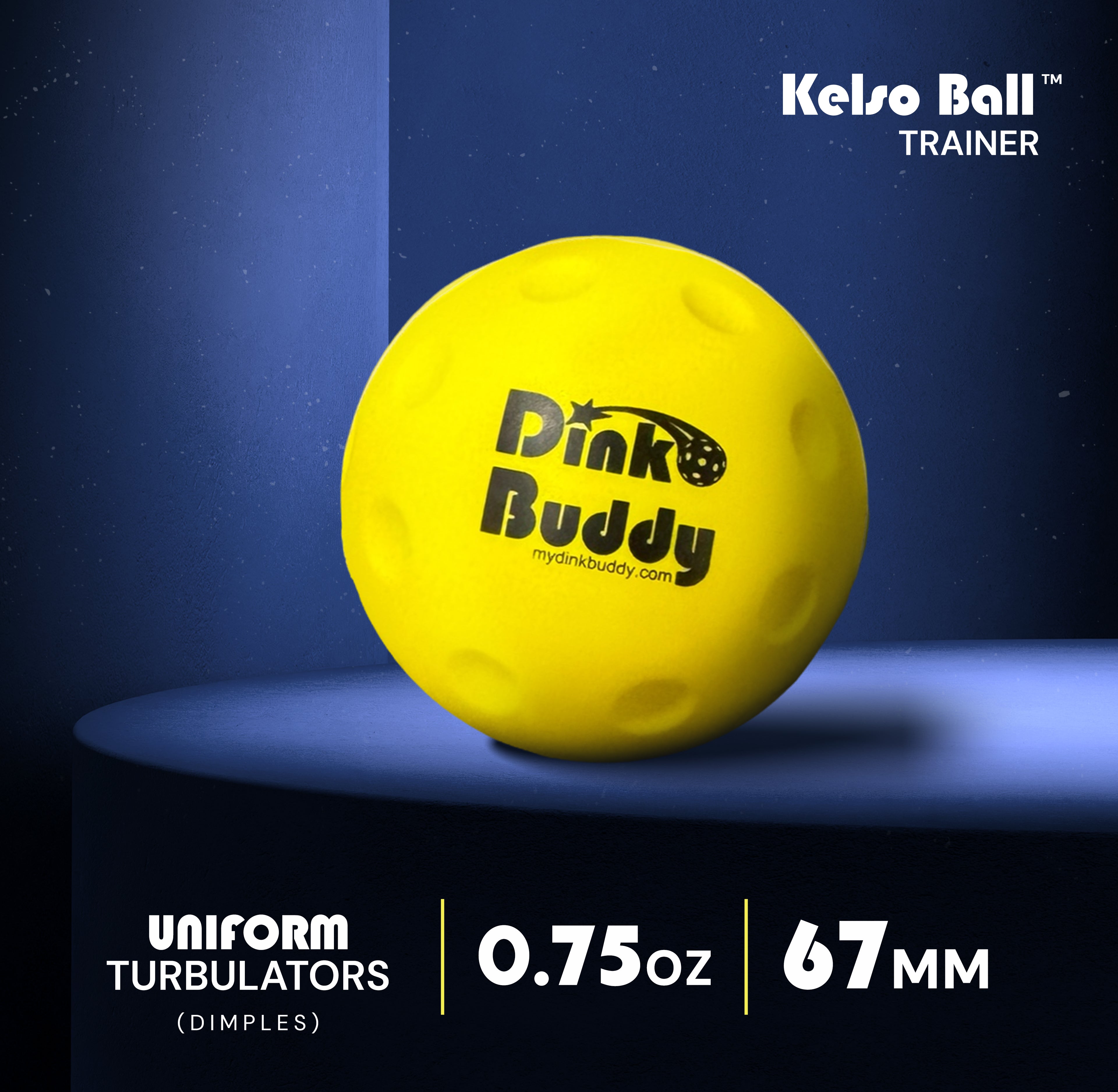 Kelso Ball Trainer (Lemon Yellow)