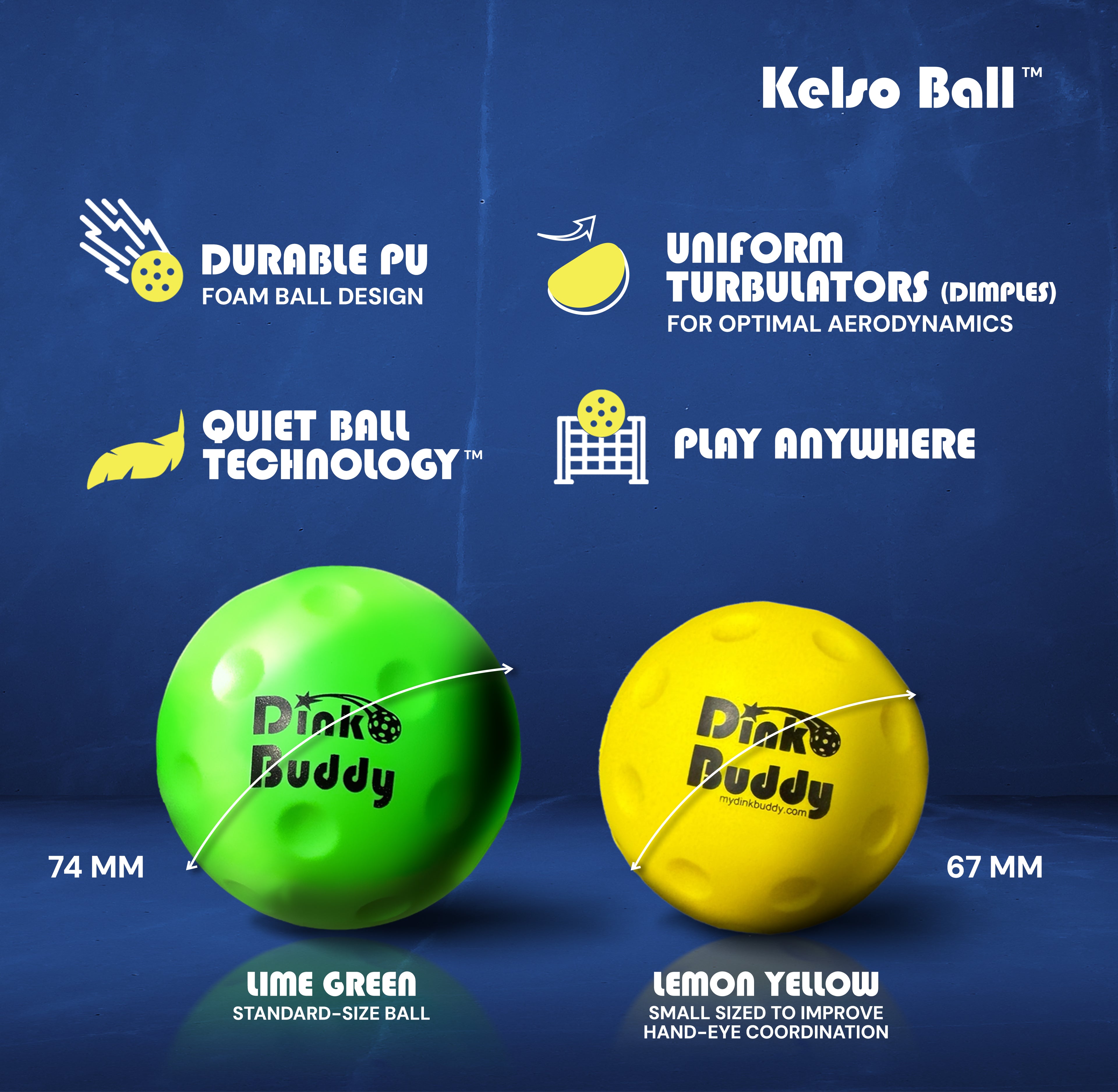 Kelso Ball Standard (Lime Green)